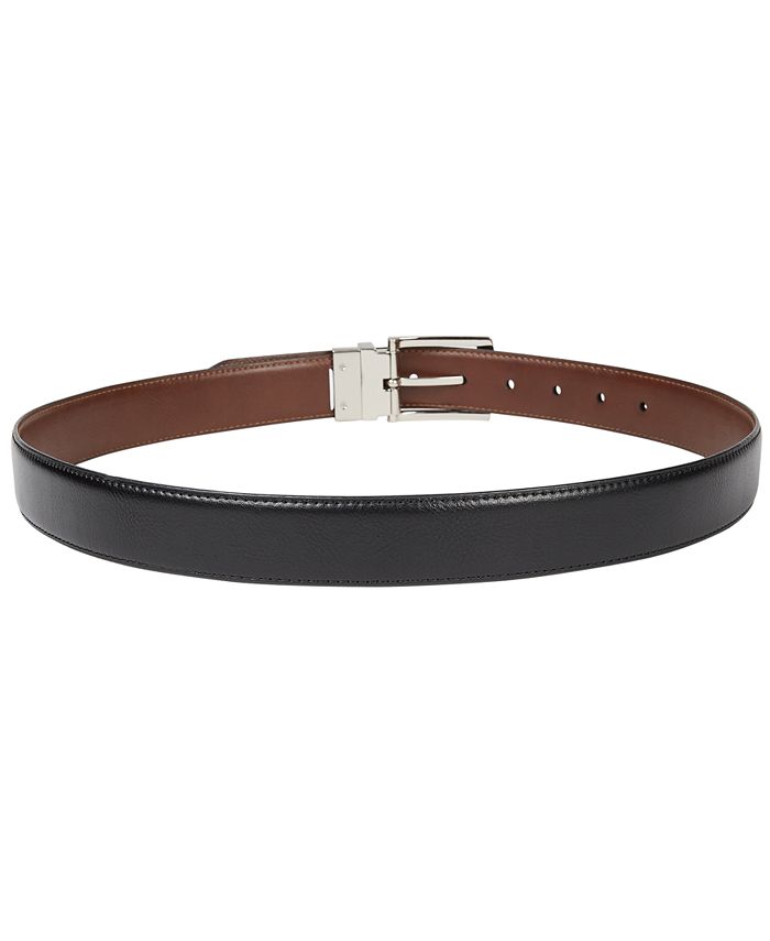 Alfani Club Room Men's Reversible Stretch Belt, Created for Macy's Macy's