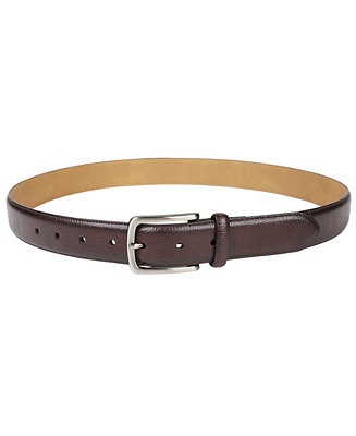 Club Room Men's Textured Casual Belt, Created for Macy's - Macy's