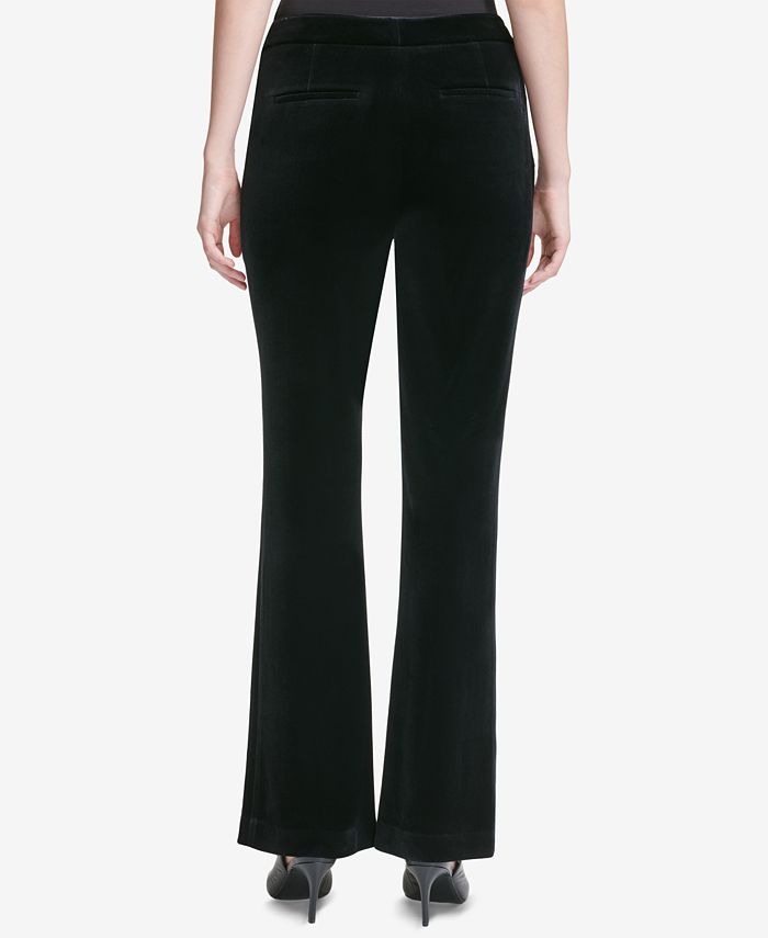 Calvin Klein Velvet Pants - Macy's