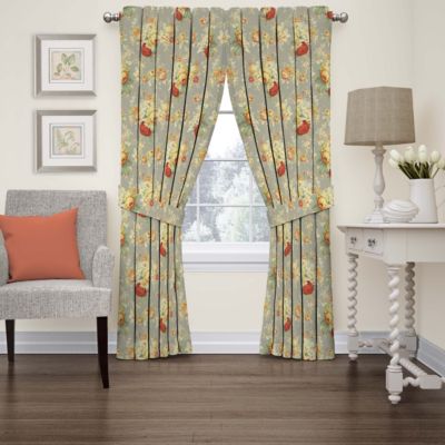 Waverly - Sanctuary Rose Floral Window Curtain