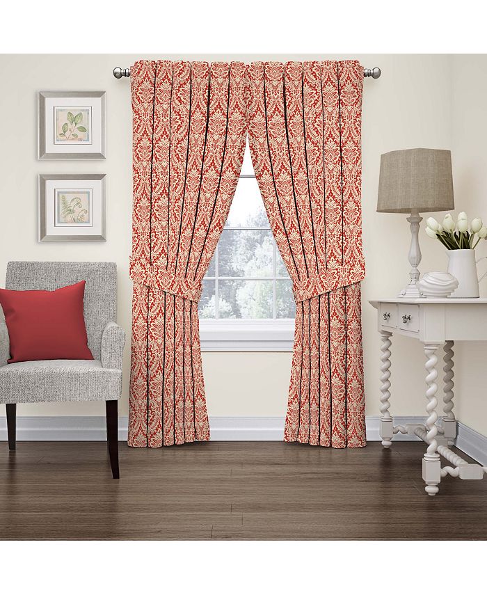 Waverly Donnington Damask Window Curtain Macy's