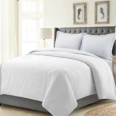 Tribeca Living - Madrid Solid Oversized Duvet Cover Set