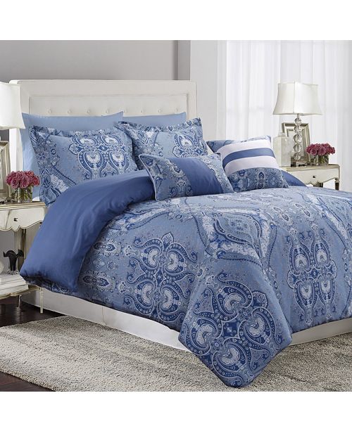 Tribeca Living Atlantis 300 Thread Count Cotton Oversized Duvet