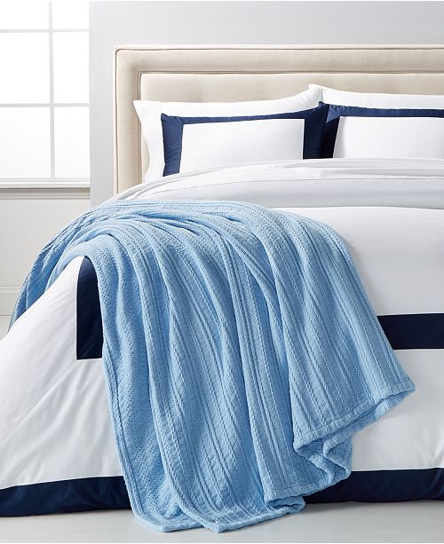 Charter Club Cotton Bed Blanket & Reviews Blankets & Throws Bed