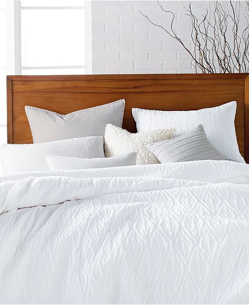Dkny Pure Crinkle King Duvet Reviews Duvet Covers Bed Bath