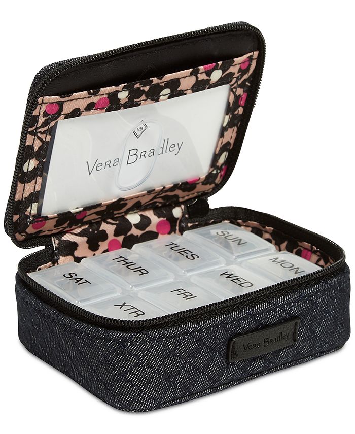 Vera Bradley Iconic Denim Travel Pill Case Macy's