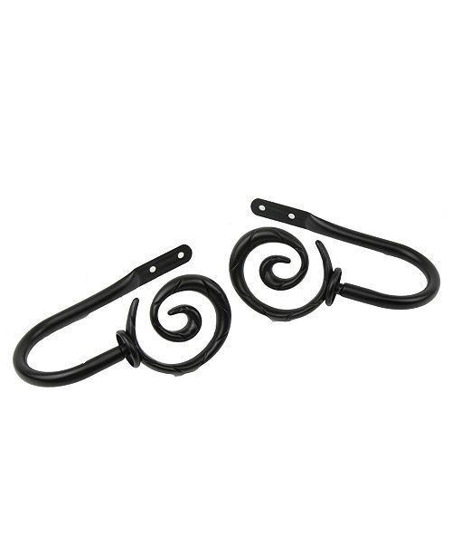 Rod Desyne Spiral Curtain Rod Holdback Pair Reviews Home