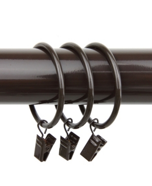 2 inch Curtain Rings w/ Clip (Set of 10)