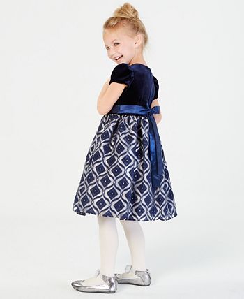 Jayne Copeland Velvet Organza Gown Little Girls Macy s