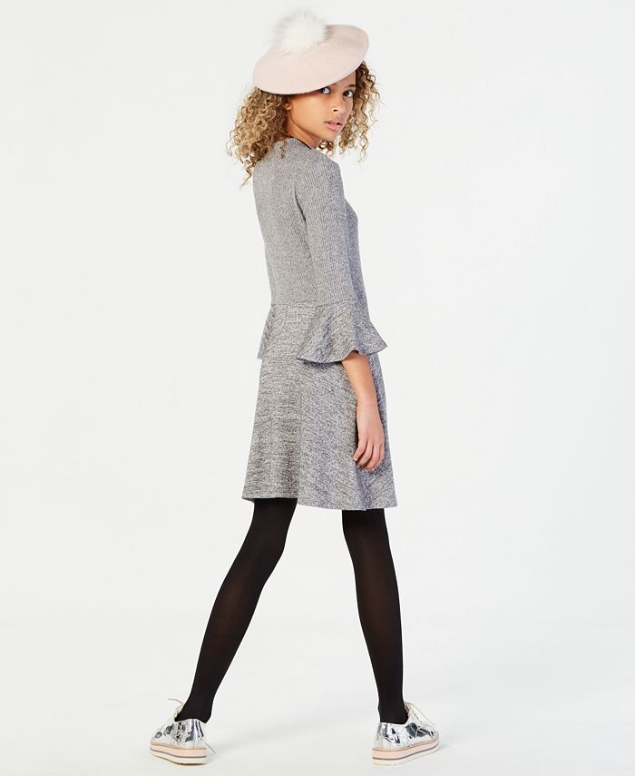 Sequin Hearts Big Girls (Size 16) Ribbed Sweater Dress Macy's