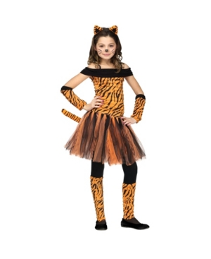 Tigress Little and Big Girls Costume