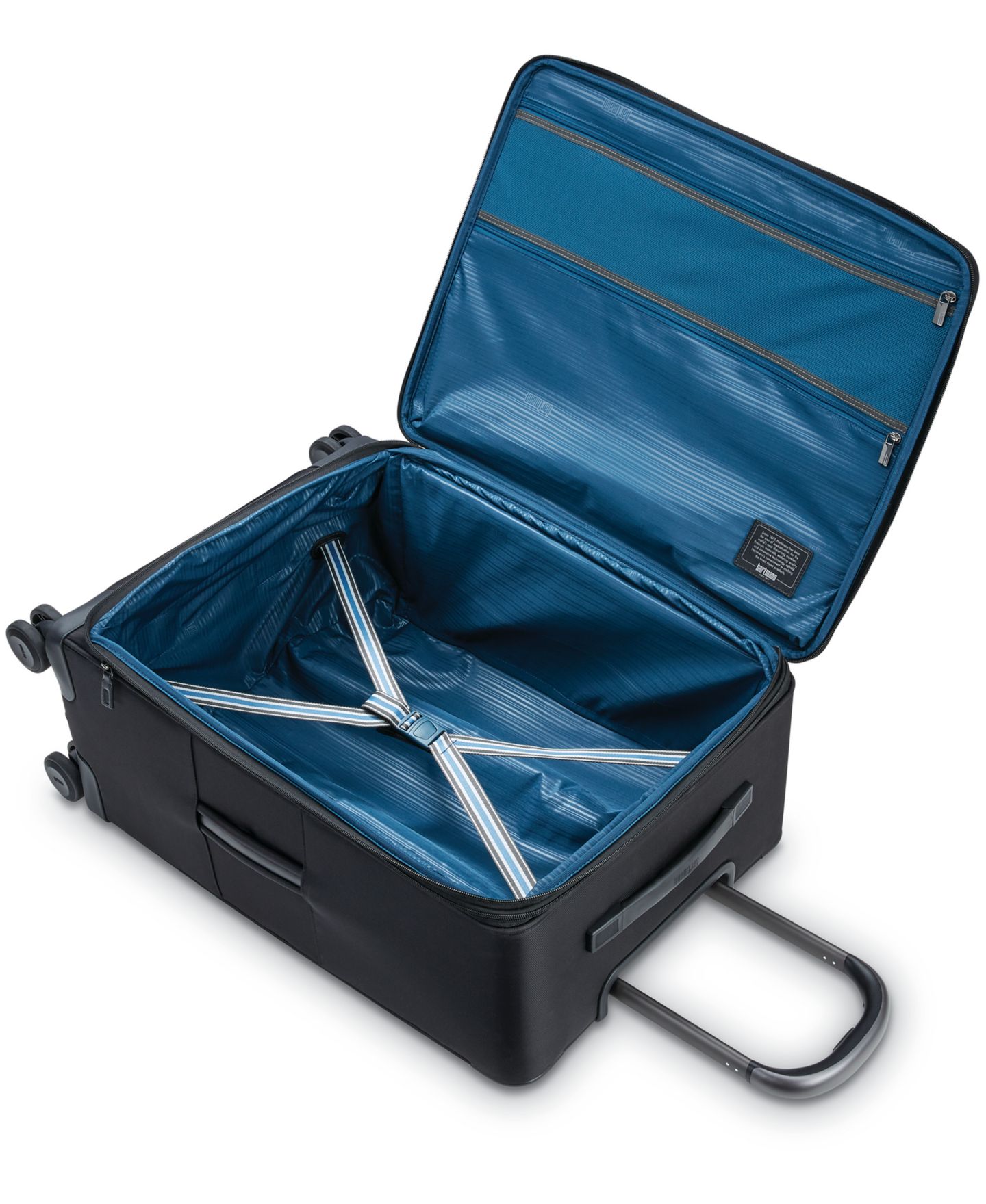 Чемодан Hartmann Metropolitan 2 30.5" Check-in Spinner, цвет: Глубокий чёрный — фото 3