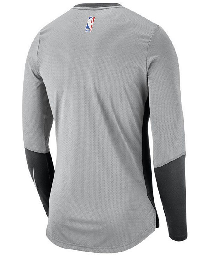 Nike Men's San Antonio Spurs Dry Long Sleeve Top - Macy's