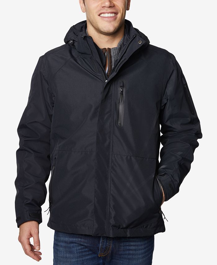 Halifax Men's 3-in-1 Waterproof Systems Jacket & Reviews - Coats ...