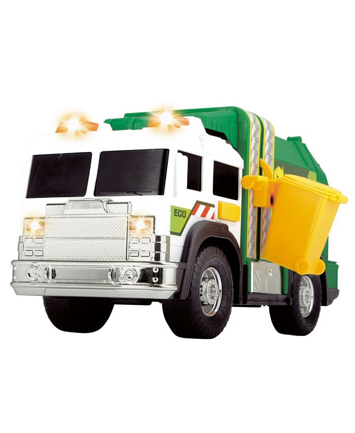 Dickie toys light and store sound garbage truck