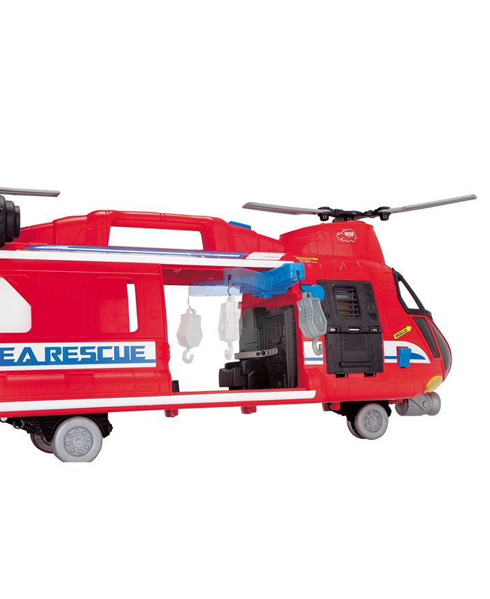 Dickie Toys Light & Sound Giant Helicopter with ATV Car Macy's