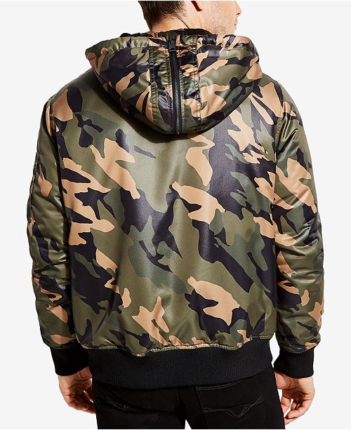 guess men's coats macy's