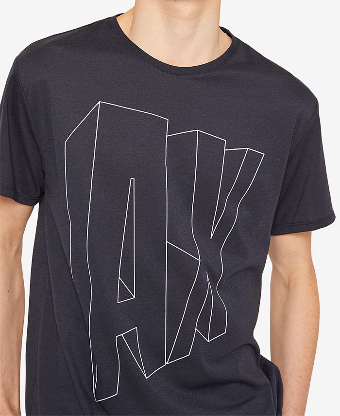 A|X Armani Exchange Men's Oversized Block Logo T-Shirt - Macy's
