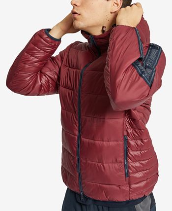 A|X Armani Exchange Men's Colorblocked Hooded Puffer Coat & Reviews - Coats  & Jackets - Men - Macy's