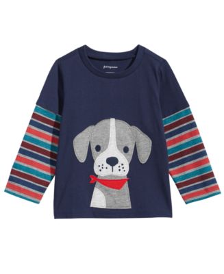 Toddler Boy Augusta Dog On Bayberry Tee