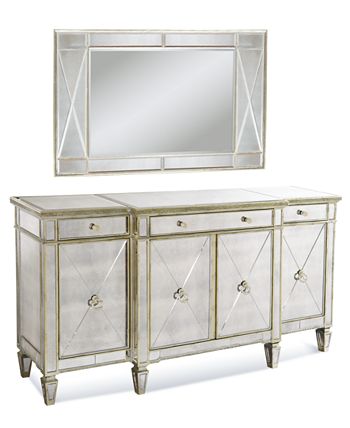 Marais mirrored credenza new arrivals