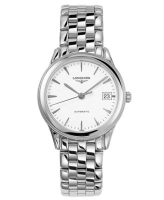 Longines - Watch, Men's Swiss Automatic Flagship Stainless Steel Bracelet 36mm L47744126