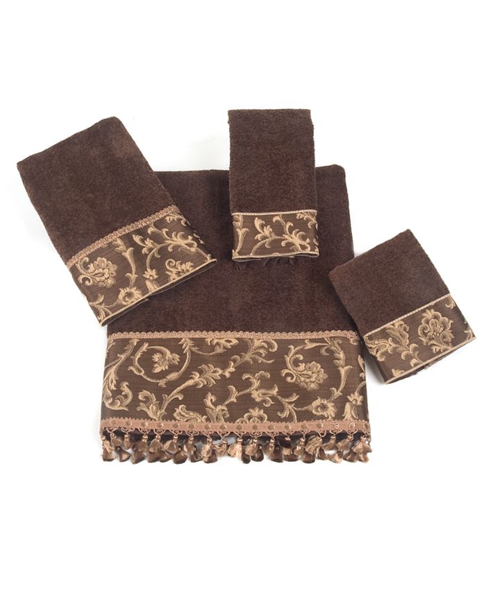Avanti Damask Fringe Jacquard Bath Towel Macy s