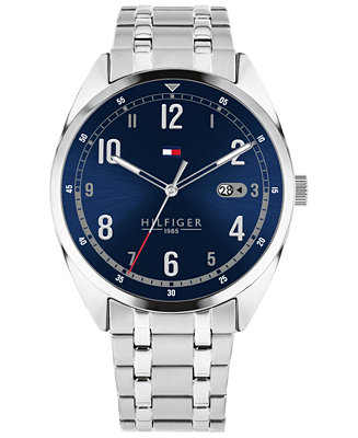 Tommy Hilfiger Men's Stainless Steel Bracelet Watch 42mm, Created for ...