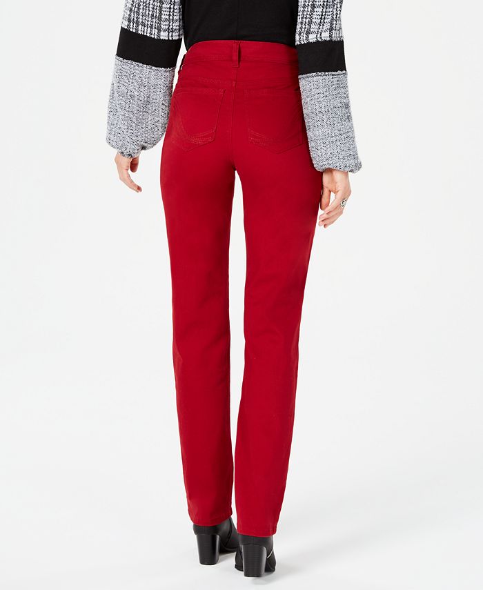 Style & Co TummyControl StraightLeg Jeans, Created for Macy's Macy's