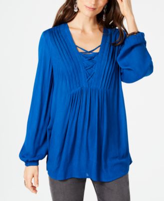Style & Co - Criss-Cross Top