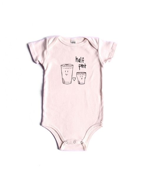 Bonbonbaby Apparel Organic Cotton Half Pint One Piece For Baby
