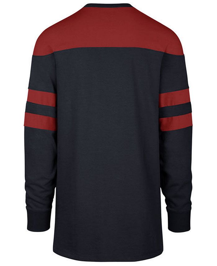 '47 Brand Men's New England Patriots Gunner Crew Long Sleeve T-Shirt ...