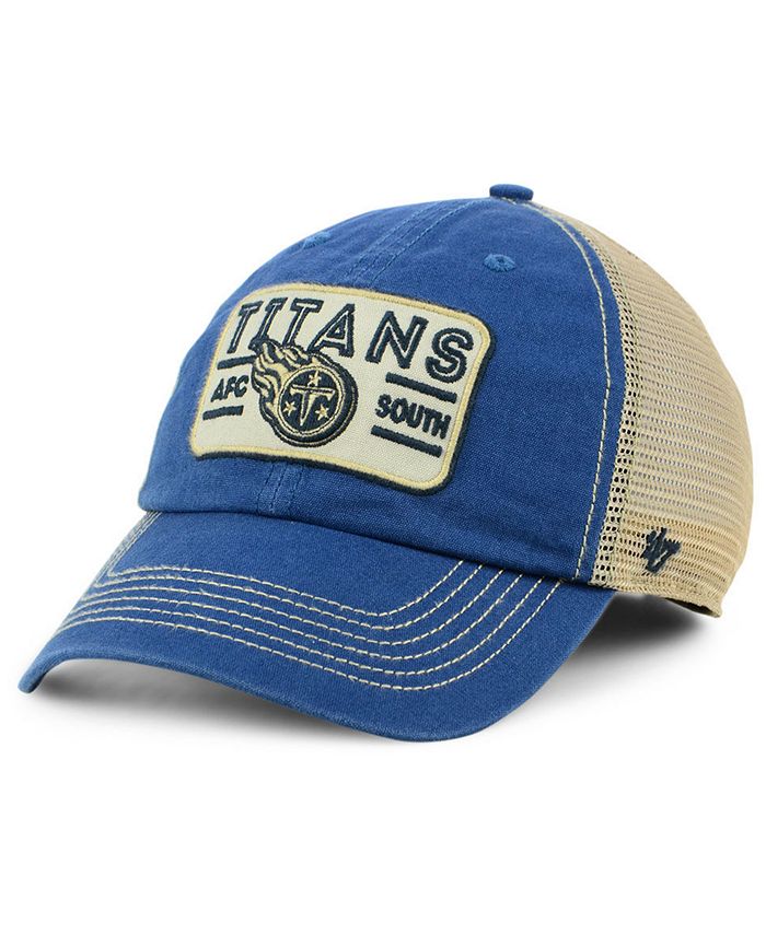 '47 Brand Tennessee Titans Sallana Mesh CLEAN UP Cap - Macy's
