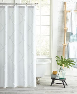 Peri Home - PERI HOMEWORKS LATTICE SHOWER CURTAIN
