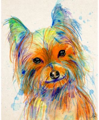 yorkie wall art