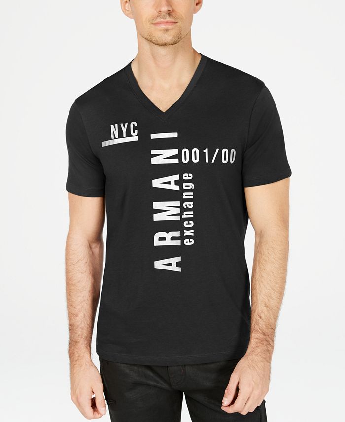 A|X Armani Exchange Men's Logo Print T-Shirt - Macy's