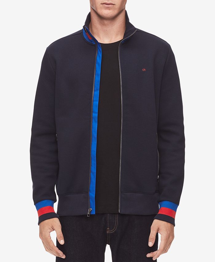 Calvin Klein Men's Full-Zip Sweater - Macy's
