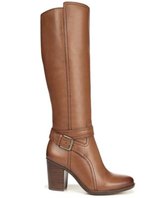 naturalizer kelsey leather tall boots