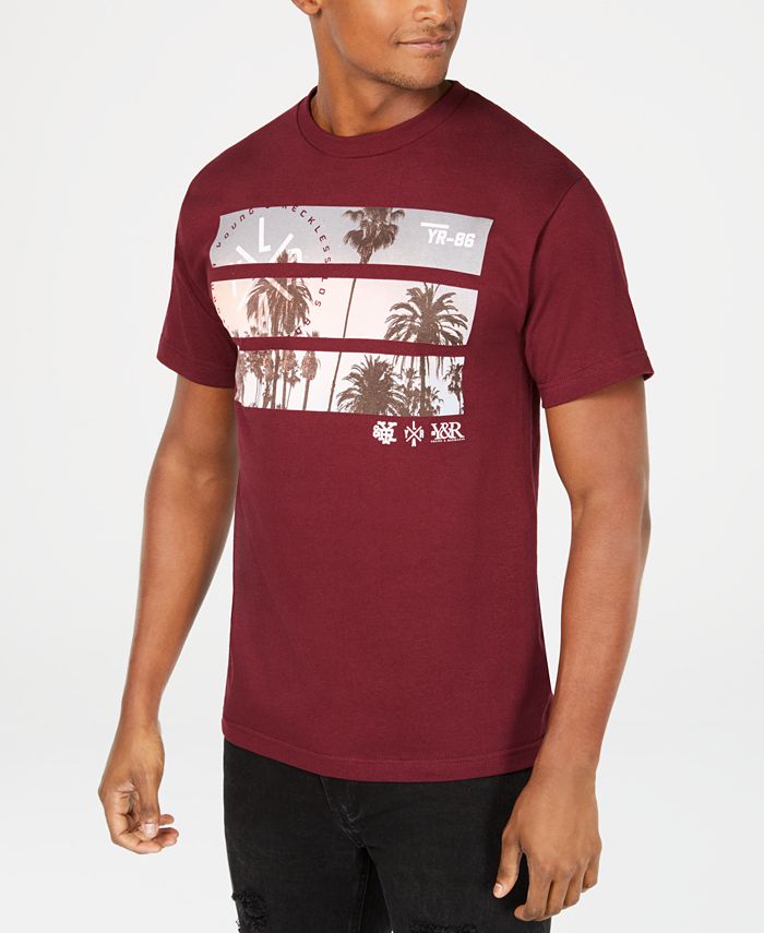 Young & Reckless Men's Palm Tree Graphic T-Shirt - Macy's