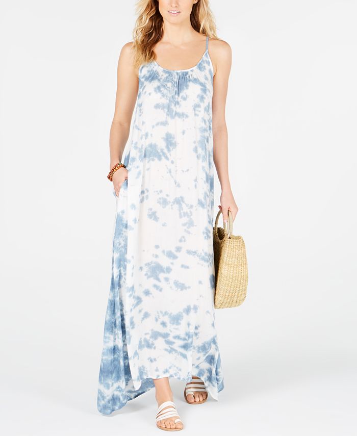 Raviya Tie Dye Maxi Dress Cover Up Macys 7755