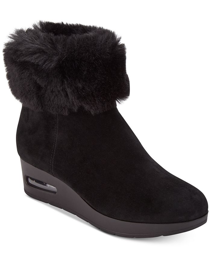 Dkny aron wedge booties on sale