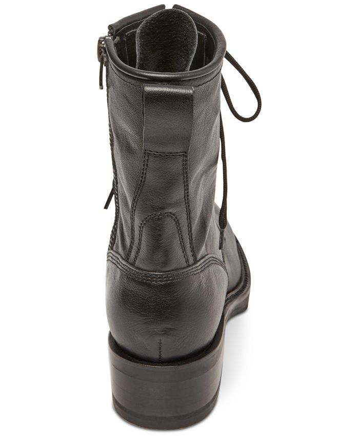 Steve Madden Self Made by Men's Rockey Leather Boots - Macy's