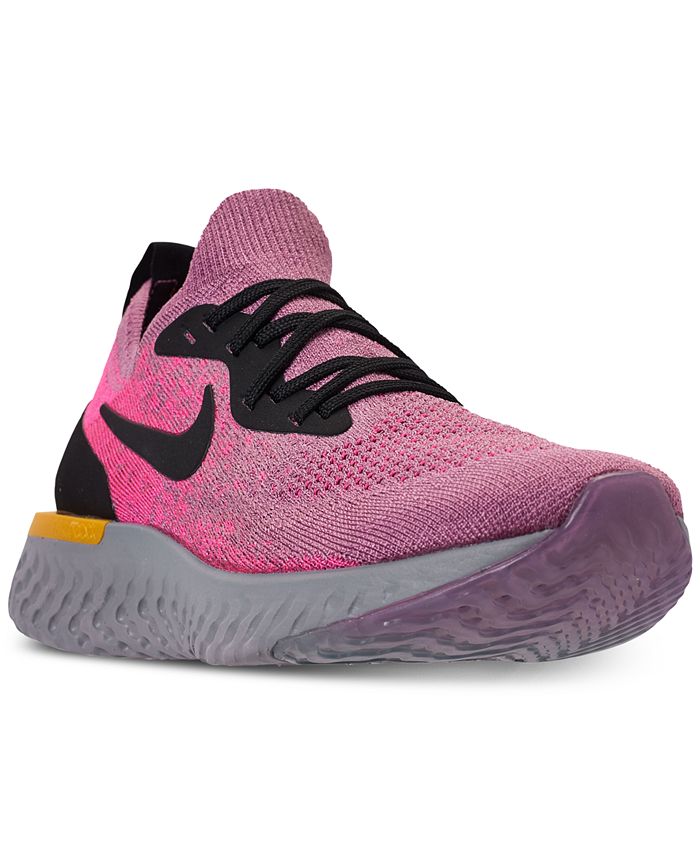 epic react flyknit women's running sneakers