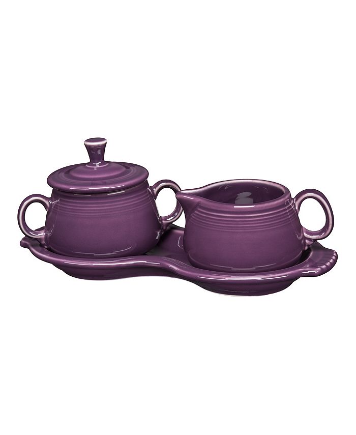 Fiesta Mulberry Sugar and Cream Set Macy's