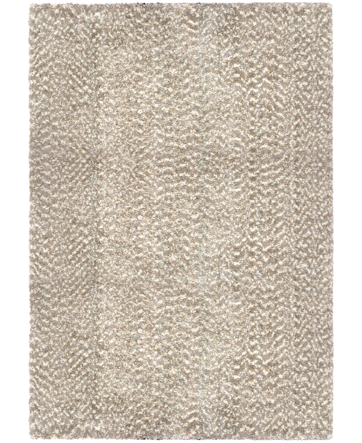 Orian Cotton Tail Solid 5'3in x 7'6in Area Rug - Beige