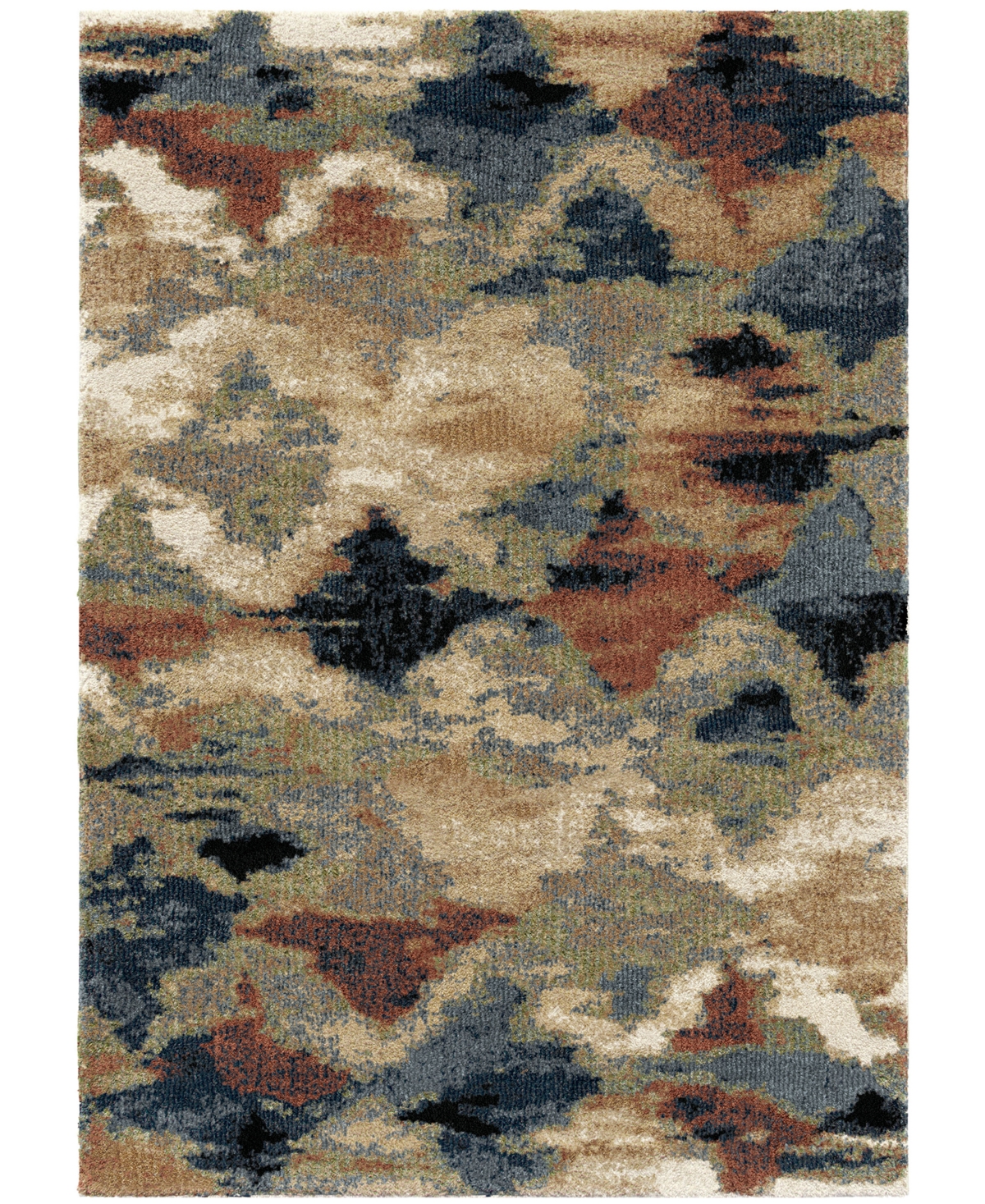 Orian Next Generation Diamond Heather Sunshine 9' x 13' Area Rug - Multi