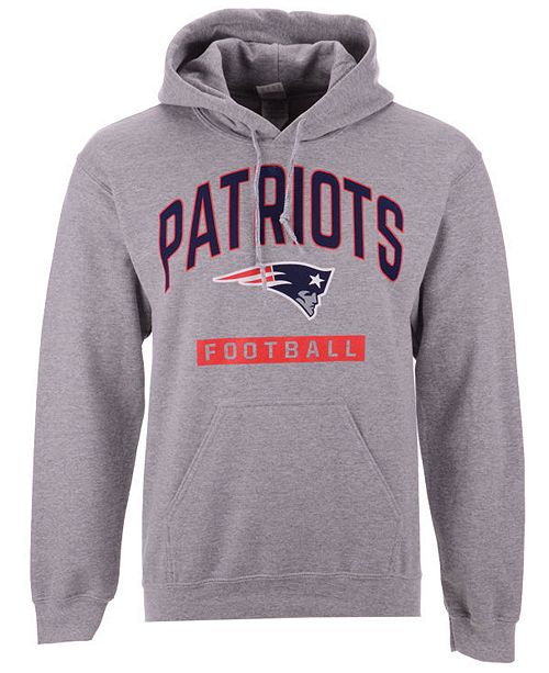 Authentic Nfl Apparel Men S New England Patriots Gym Class Hoodie