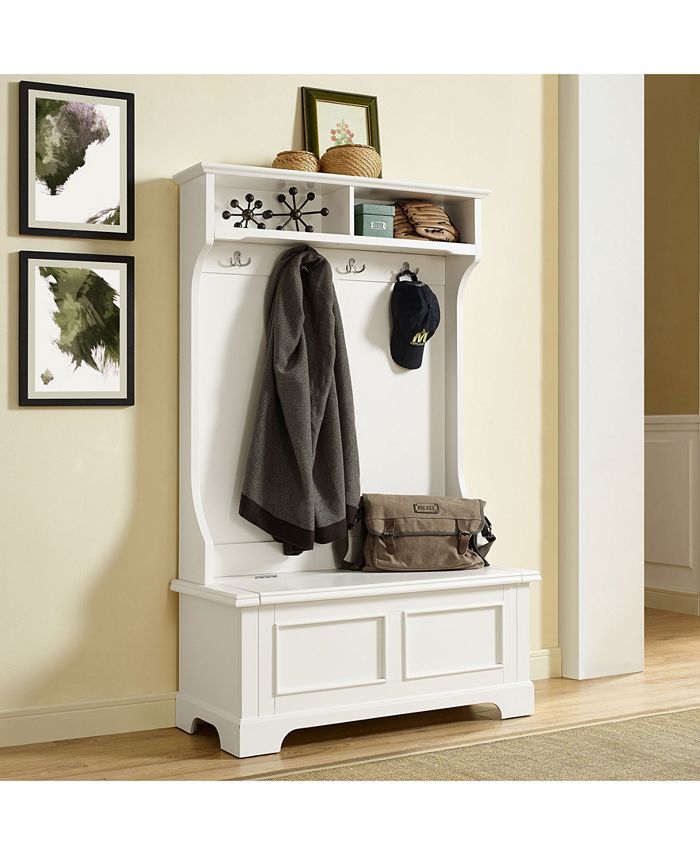 Crosley Campbell Hall Tree & Reviews Furniture Macy's