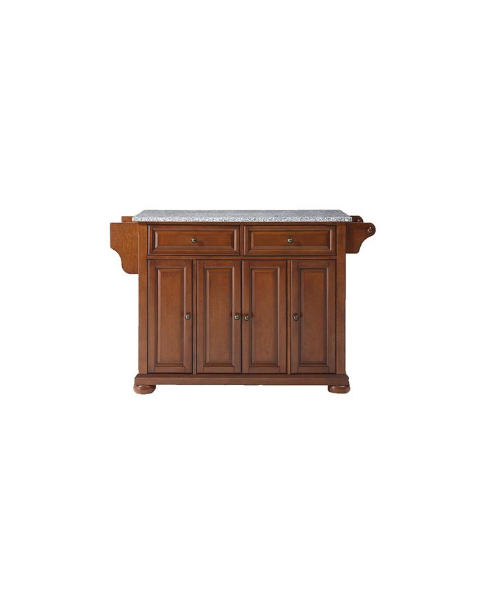 Crosley Alexandria Solid Granite Top Kitchen Island Macy's