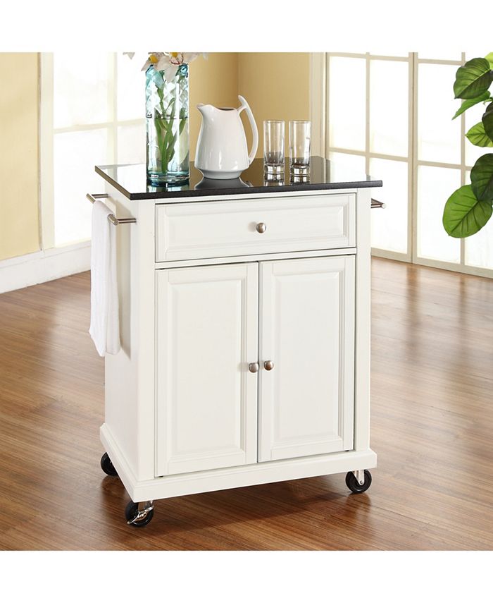 Crosley Solid Granite Top Portable Kitchen Cart Island Macy's
